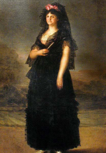 Agustin Esteve Portrait of Maria Luisa of Parma, Queen of Spain